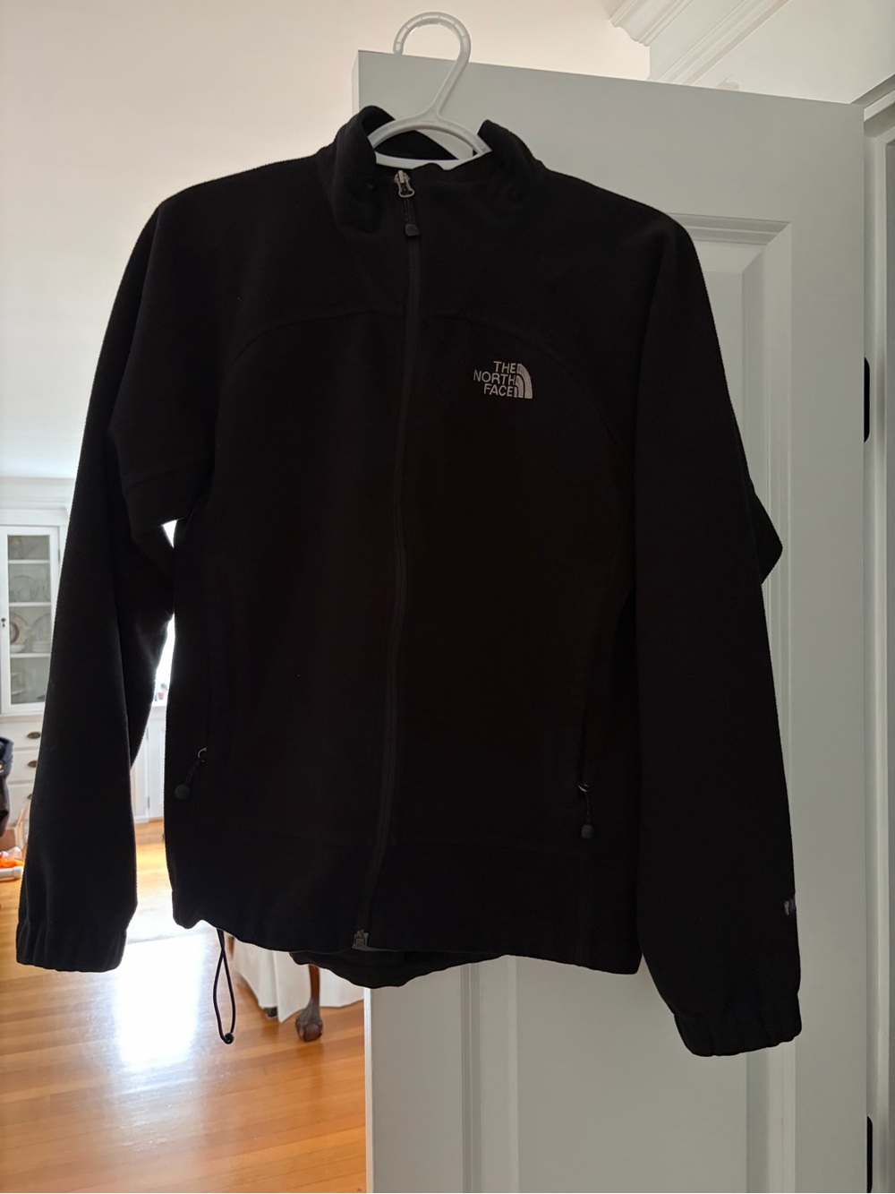 The North Face Black Lightweight Full-Zip Fleece Jacket